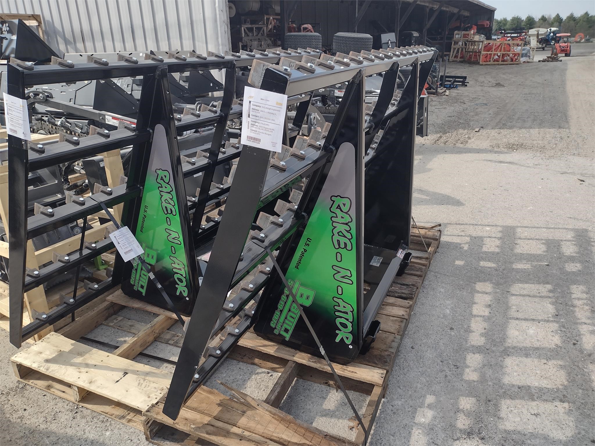 【サボ　行先板】 秋 田 FOR AKITA✕弘前FOR HIROSAKI B BUILT MFG RAKE-N-ATOR - McCullough Equipment Group